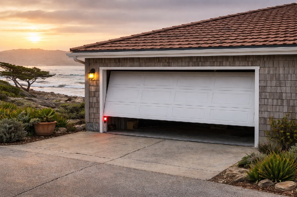 Central Coast home garage door not closing