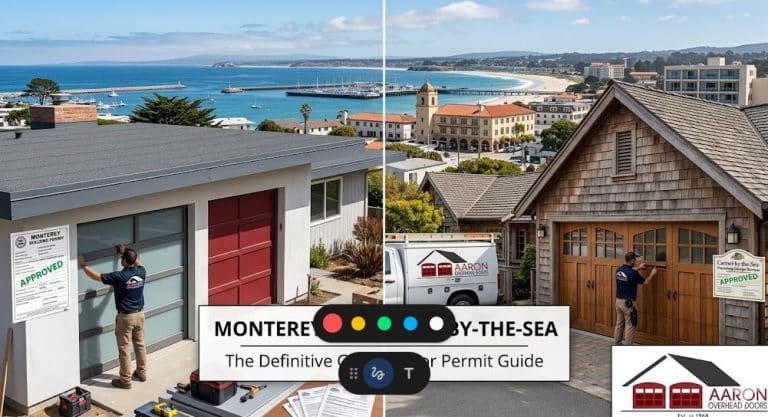 Garage Door permit guide for Monterey County