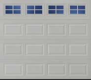 White Amarr garage door replacement