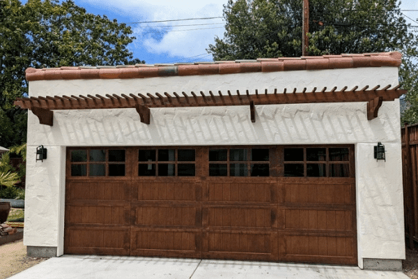 wood garage door Santa Cruz CA
